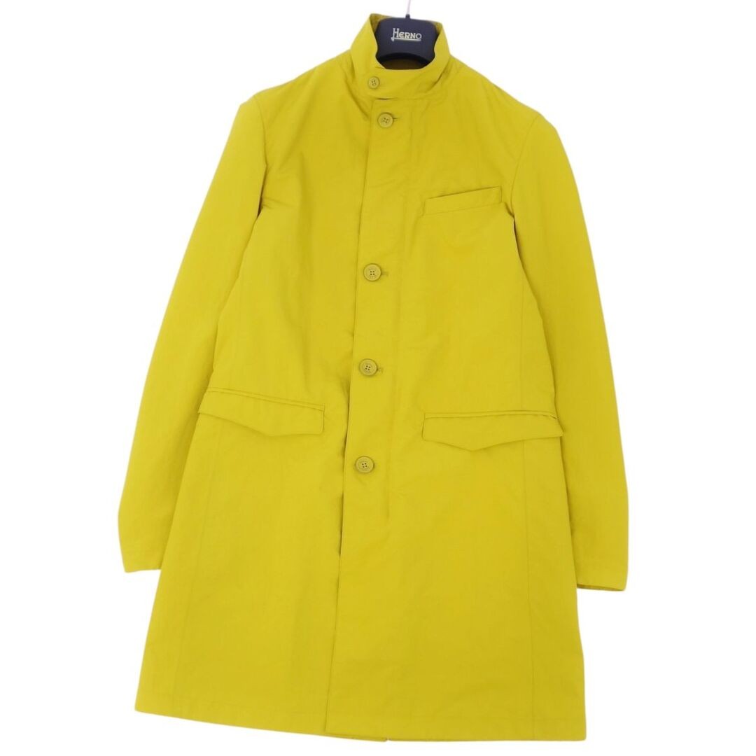 Herno Coat Packable Zip Up Solid Outerwear Mens 4… - image 1