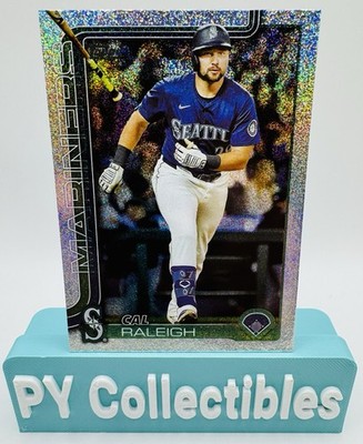 2025 Topps Series 2 Cal Raleigh Sand Glitter Jumbo Exclusive Seattle Mariners SP