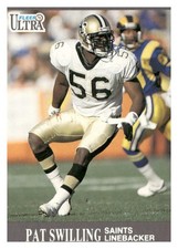 1991 Ultra #212 Pat Swilling New Orleans Saints