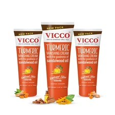 Vicco Turmeric Face Moisturizer Cream, with Sandalwood Oil 70 Year Legacy of Ayu