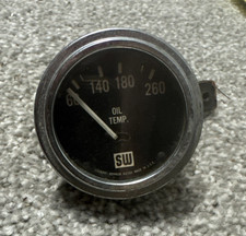 Sw Vintage Oil Temperature Gauge Stewart Warner Sw Vintage Oil Temperature Gauge Stewart Warner