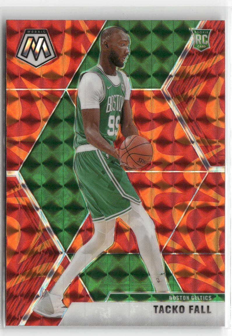 2019-20 Panini Mosaic #244 Tacko Fall Reactive Orange ☘️238