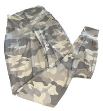 Offline By Aerie Joggers GRAY Camouflage Real Me High Rise Leggings Pockets Sz M