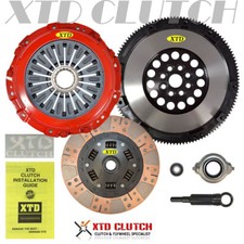 Xtd Dual Friction Clutch X-lite Flywheel Kit Fits Wrx Sti Legacy Gt 2.5l 6 Spd