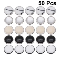 50Pcs Press Button Snaps Sewing Fastener Clothing Accessories Buttons Man