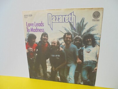 SINGLE 7'' - NAZARETH - LOVE LEADS TO MADNESS - TAKE THE RAP
