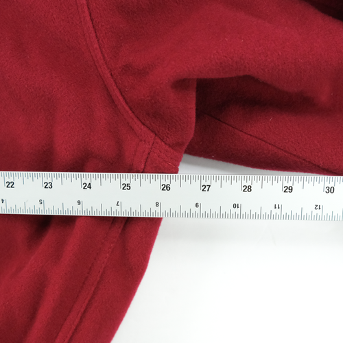 Vintage Bachrach Maroon Red Bomber Varsity Jacket Wool Cashmere Mens Size Large - Picture 7 of 10