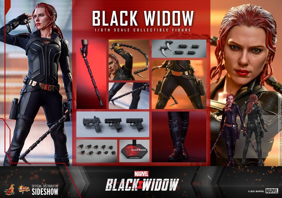 HOT TOYS Marvel Black Widow MMS603 ⅙ Sixth Scale Figure Natasha