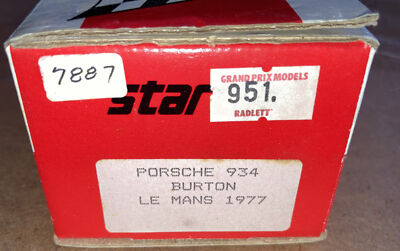 Starter Kit Monté 1/43 - Porsche 911 934 Burton Le Mans 1977 N°58 Wollek - Bon état