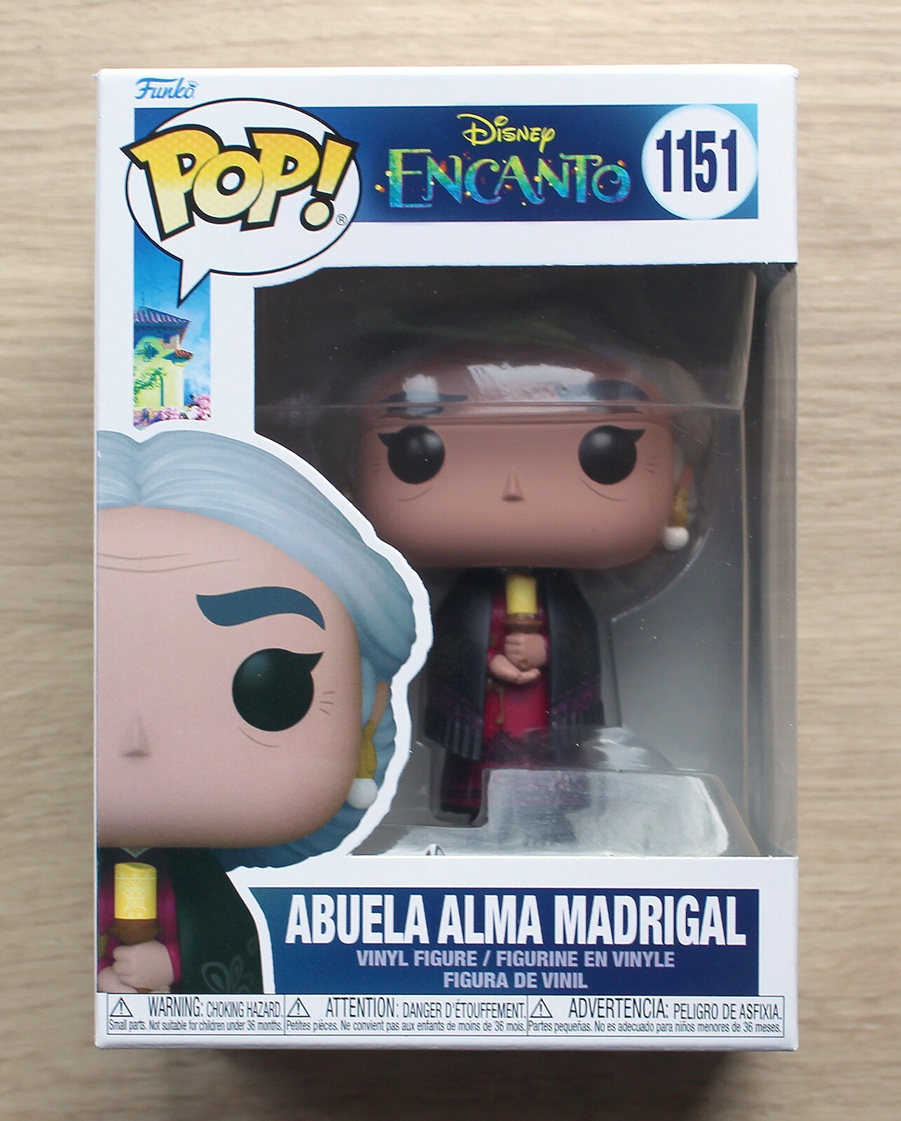 Funko Pop Disney Encanto Abuela Alma Madrigal + Protector Gratuito