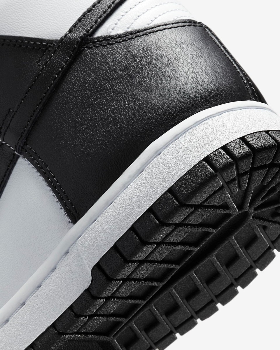 Nike Dunk High DD1869-103 Sneaker Women White Black Leather