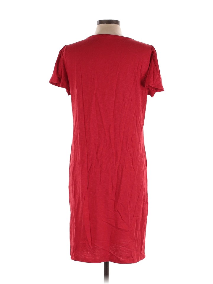 Talbots Women Red Casual Dress L eBay
