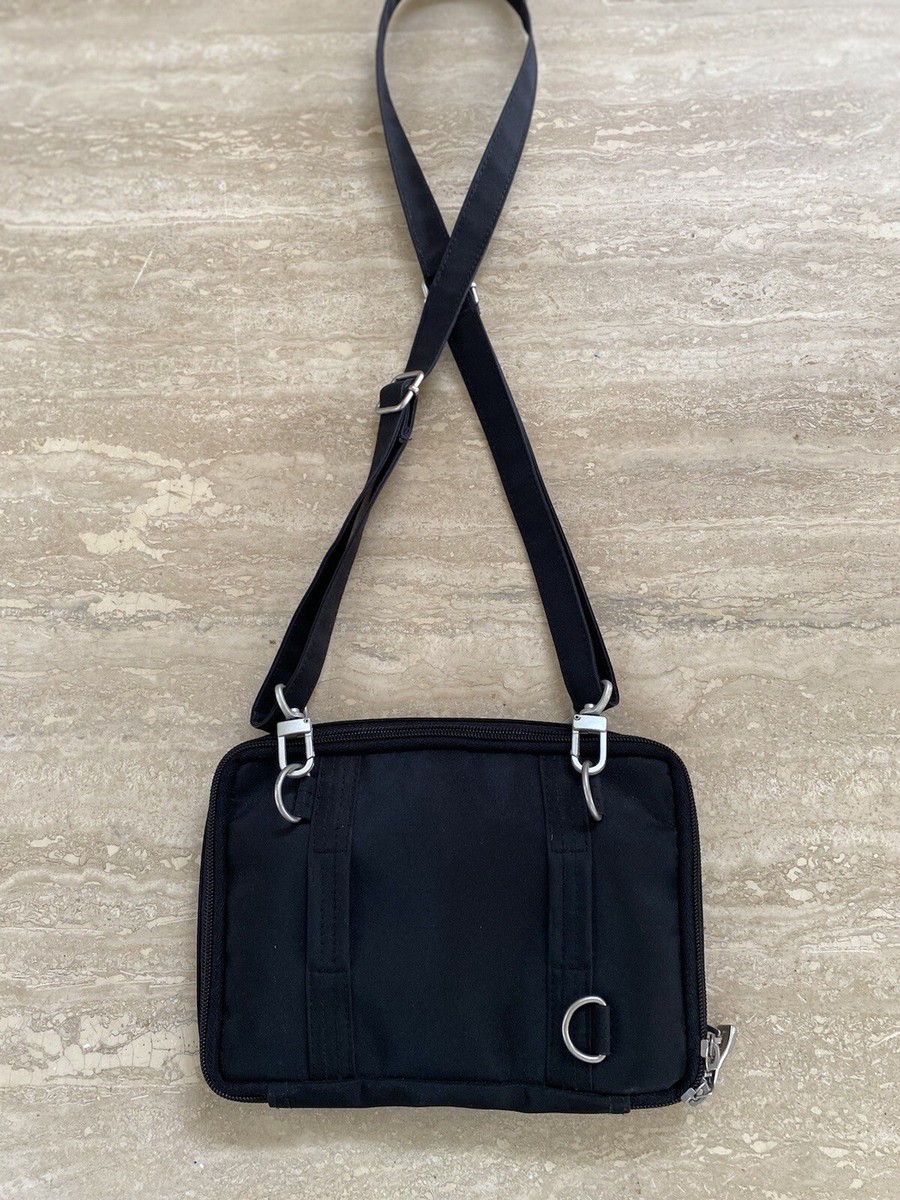 Baggallini Black Crossbody Canvas Shoulder Hobo Tote Travel Bag Passport Secured | eBay Baggallini Black Crossbody Canvas Shoulder Hobo Tote Travel Bag Passport Secured | eBay