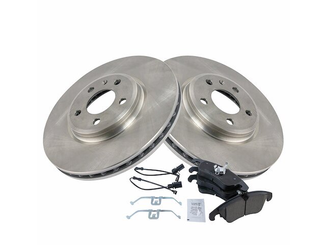 Front TRQ Brake Pad and Rotor Kit fits Audi A5 Quattro 2009-2011 22CCXZ