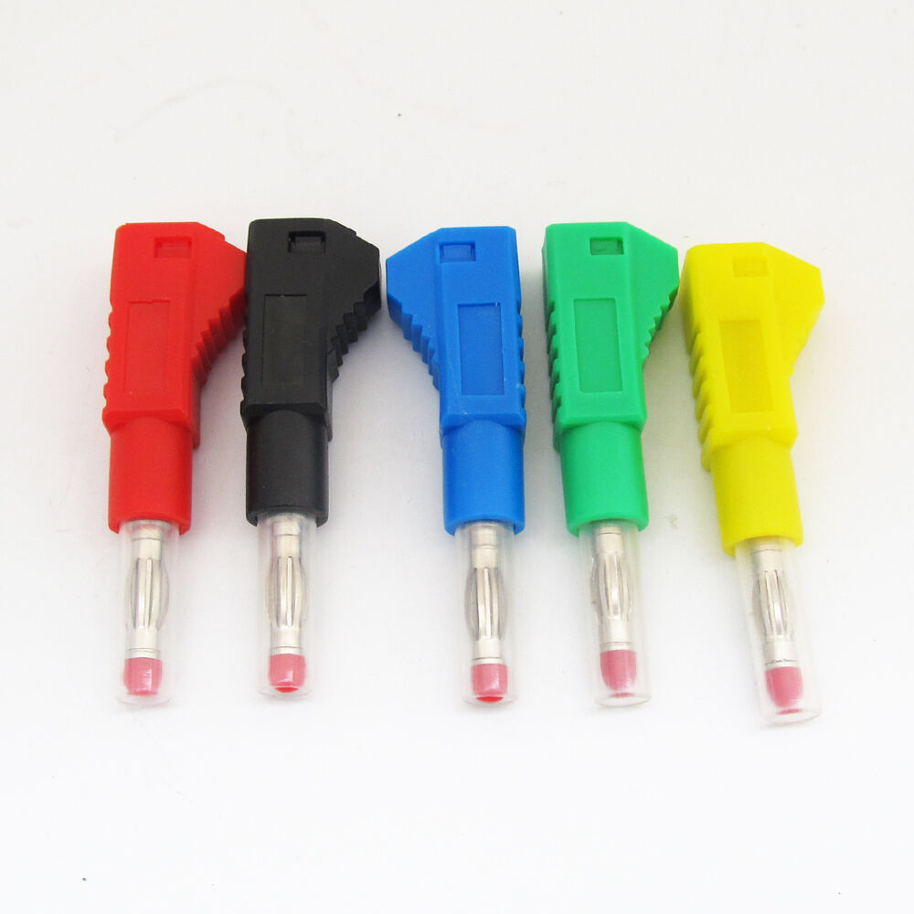 20sets 5colors High Quality Stackable Full Limited Special Price Plug Jacksonville Mall Audio Power Banana Insulated 4mm