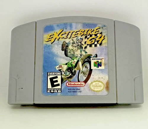 ExciteBike 64 Nintendo N64 Working Game Cartridge