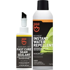GEAR AID Tent Waterproofing Spray and Sealer for Nylon Tents, Fast Cure Kit