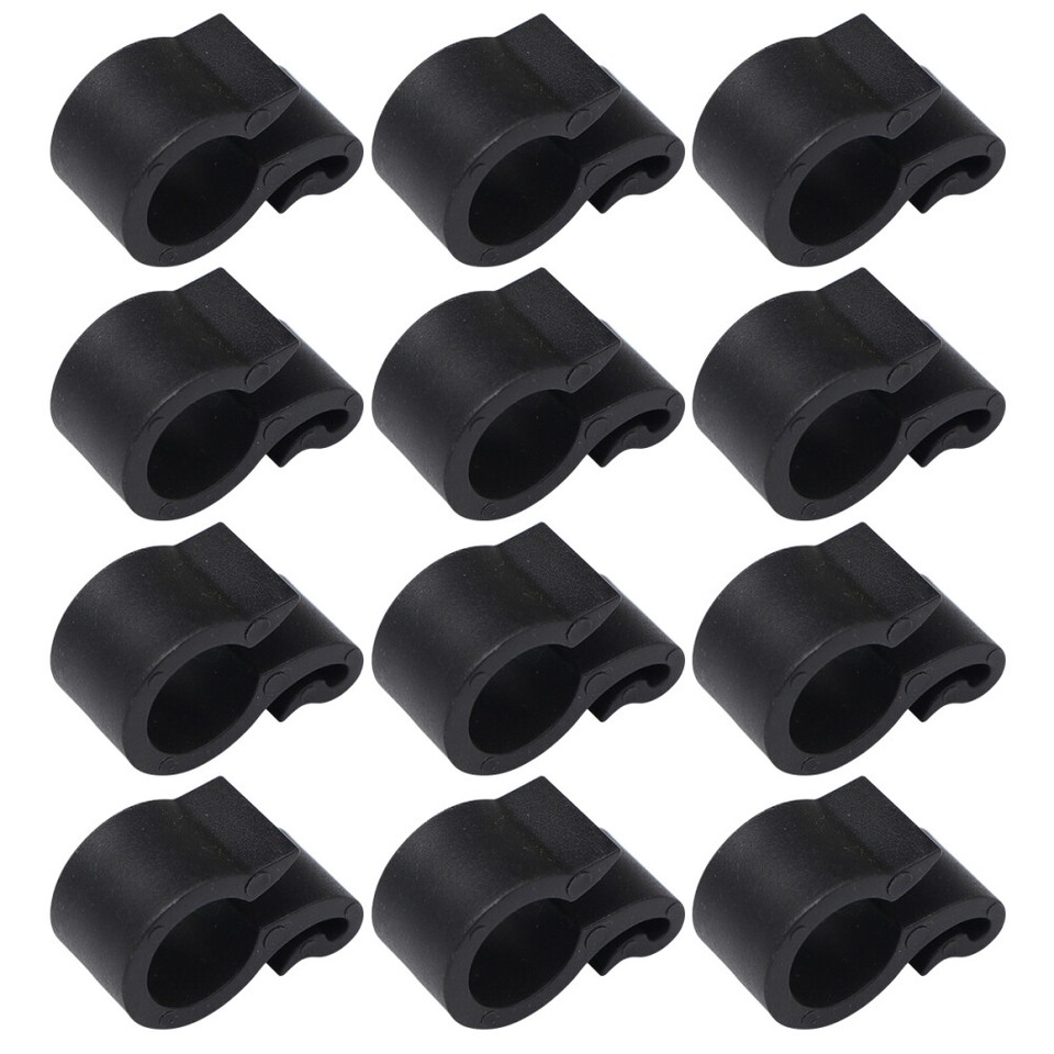 50 Pcs Tube Fastener Clip Water Pipe Clamp Tubing Mounting Clips Drip