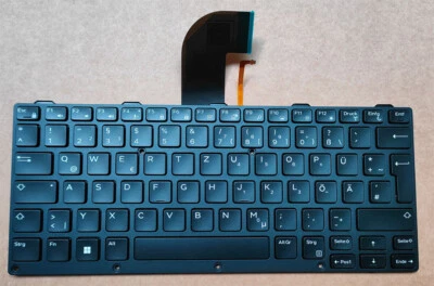 UNRETSCHIEDLICH original Tastatur Dell Latitude 14 Rugged 7424 7414 7214 Beleuchtung Keyboard
