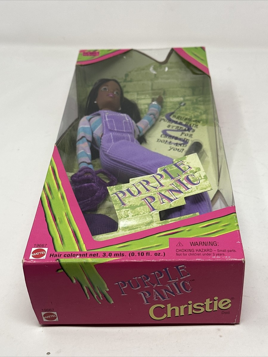 1998 Purple Panic Christie Barbie 19667 NRFB | eBay