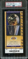 Kobe Bryant MVP LA Lakers Celtics 2010 NBA Finals Game 7 Full Ticket Stub PSA 6