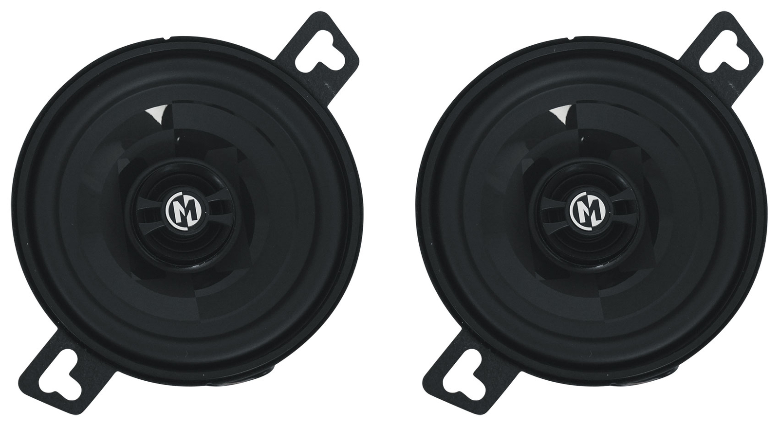 4 Memphis Audio PRXP3 35 30-Ваттные двухполосные автомобильные динамики с поворотными твитерами