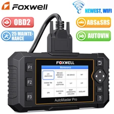 FOXWELL Car OBD2 Scanner ABS SRS OIL SAS EPB BMS TPS TPMS Rrsets Diagnostic Tool