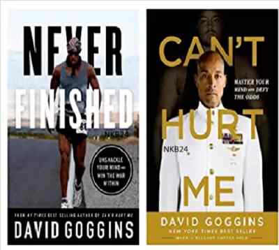 ㋡NEVER FINISHED : + CAN 'T HURT ME- Paperback㋡