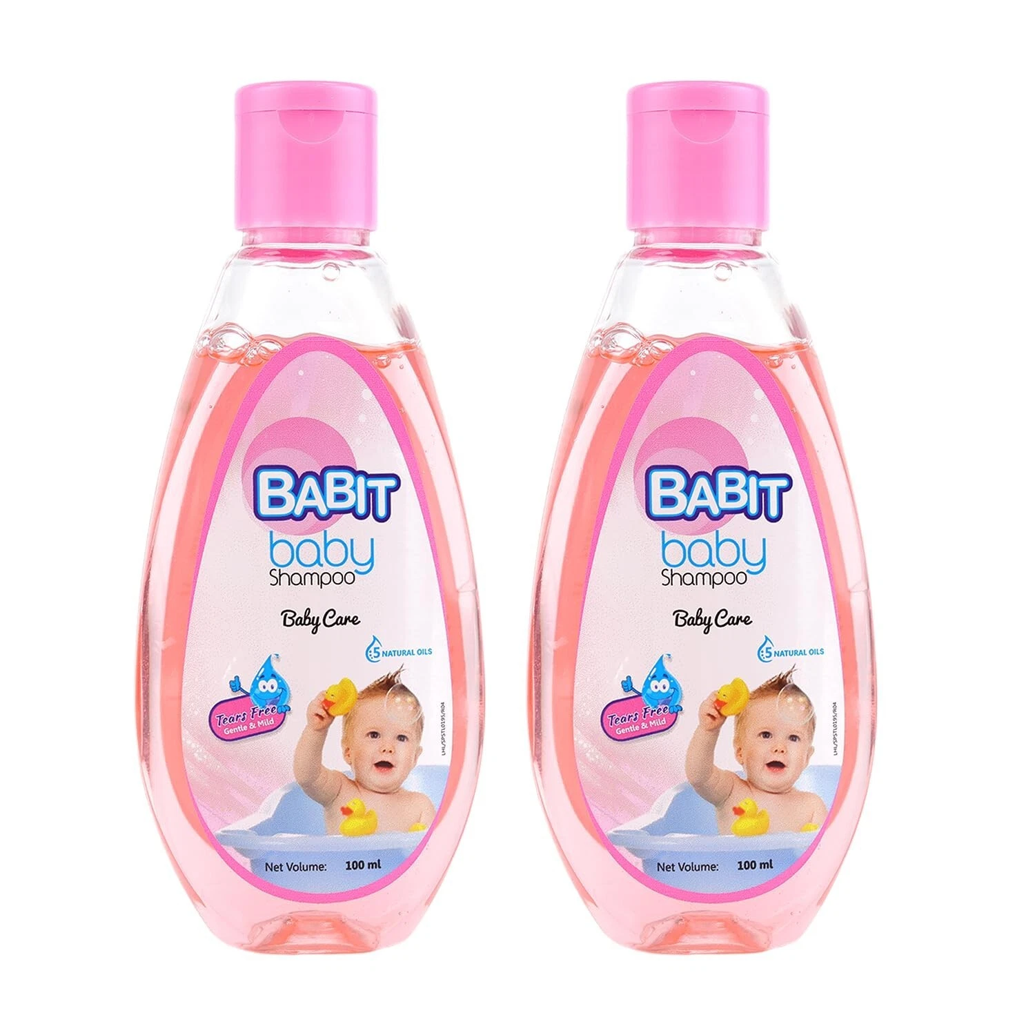 Babit Tear-Free Baby Shampoo - Almond, Olive & Macadamia Oil, Gentle Cleansing,
Opens in a new windo