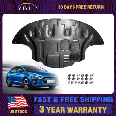 Engine Under Cover Fit For 2017-2020 Hyundai Elantra Splash Shield Front Support