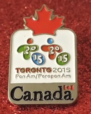 2015 Toronto Pan Am Games Pan American CANADA COC  NOC Pin 2026 Milano  Trader 