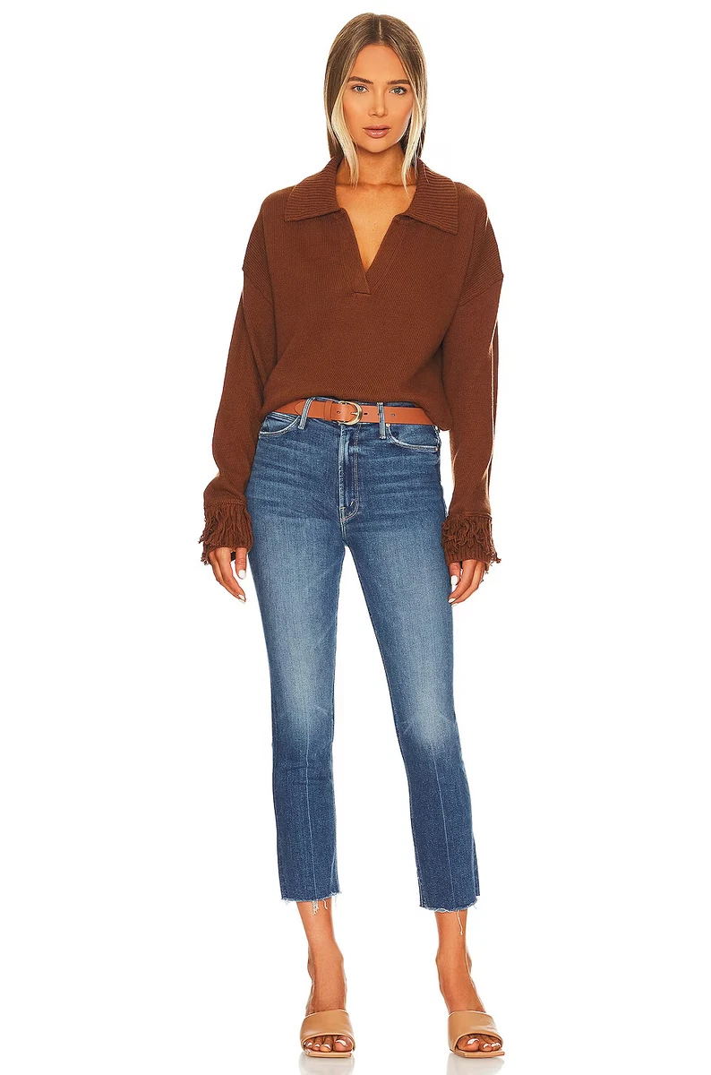 Mother the dazzler ankle straight cheap leg jeans