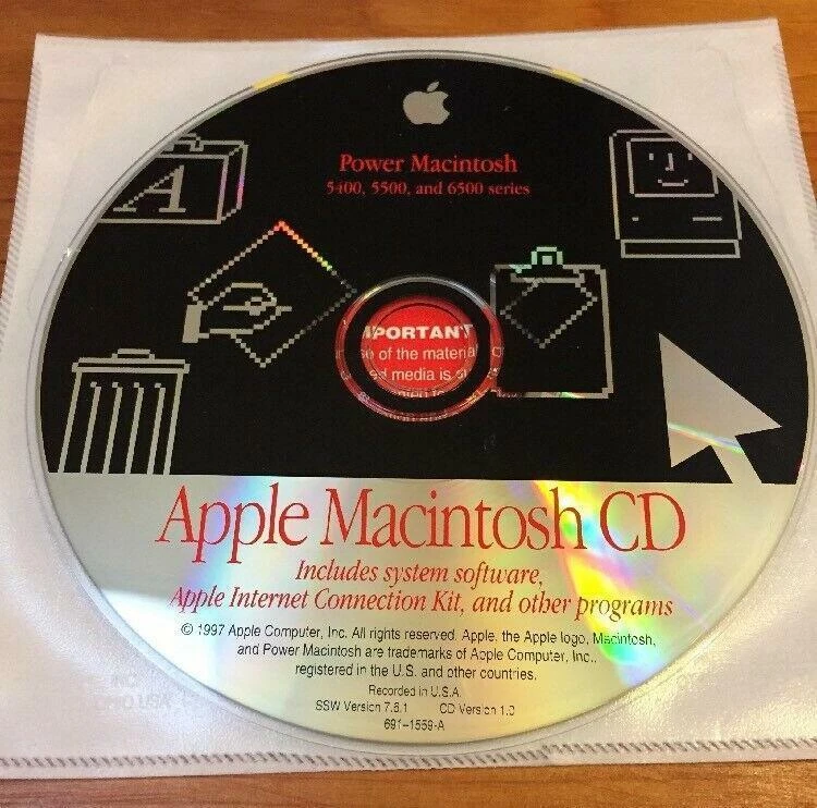 Apple Mac OS 7 CD Operating System Software for sale | eBay