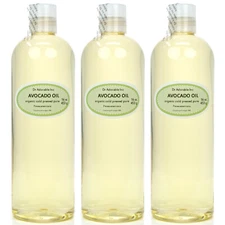 PURE AVOCADO OIL COLD PRESSED ORGANIC BY DR.ADORABLE RAW VIRGIN 48 OZ/3 PINT