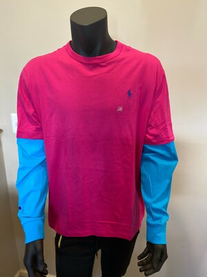 Polo Ralph Lauren's Layered-effect Men's T-shirt Sz: Lrg NWT