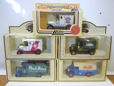Lledo Days Gone 5 Set Fleischiges Motiv Druckguss Modellautos neue Wände Schweinefleisch Bauernhof Robirch
