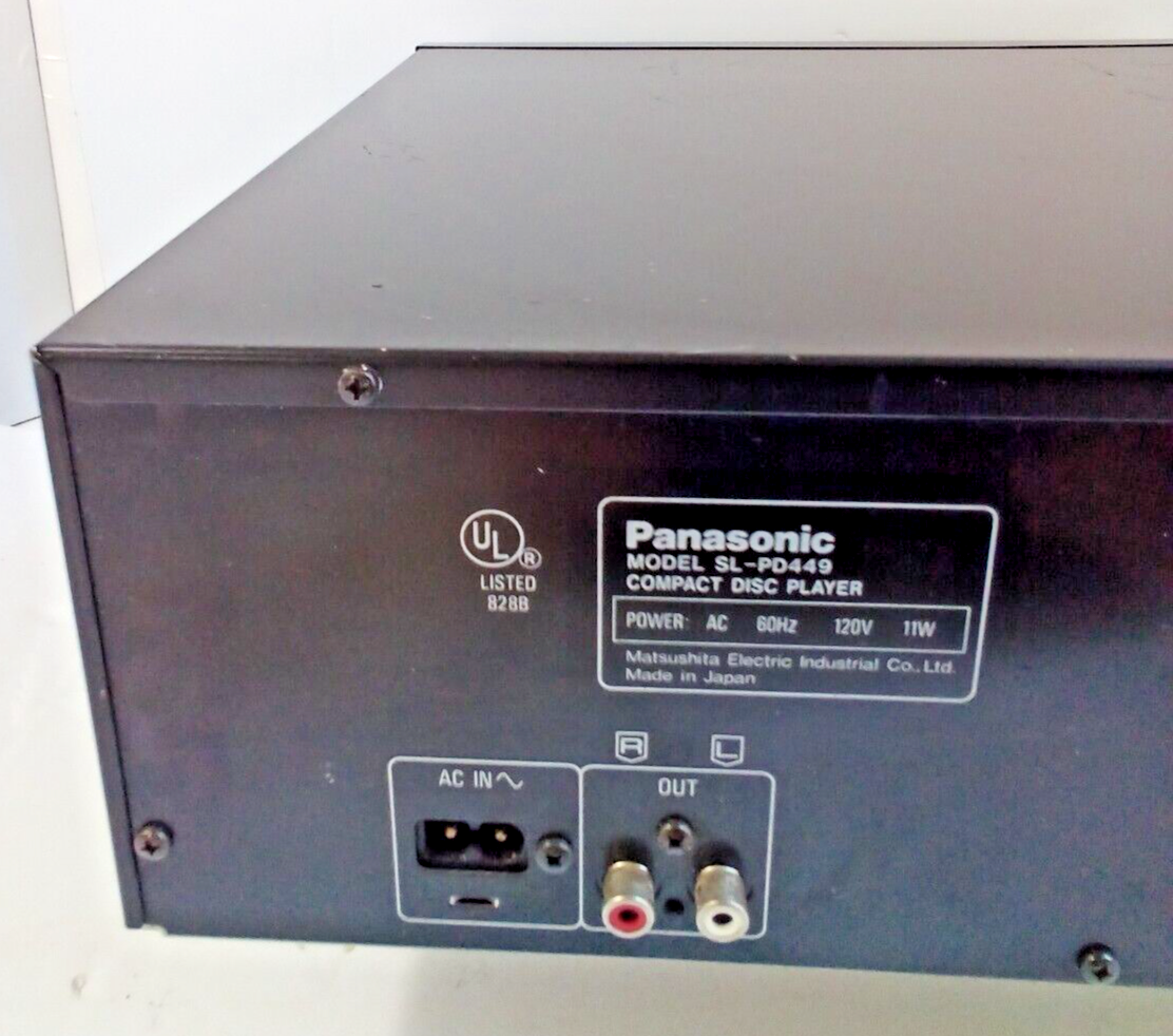 Panasonic 5 CD Digital Stereo System SL-PD449 MASH | CD Changer