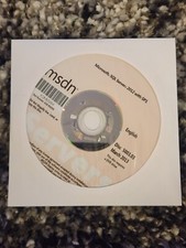 MSDN Microsoft SQL Server 2012 with SP1 DVD Disc 5003.03 English