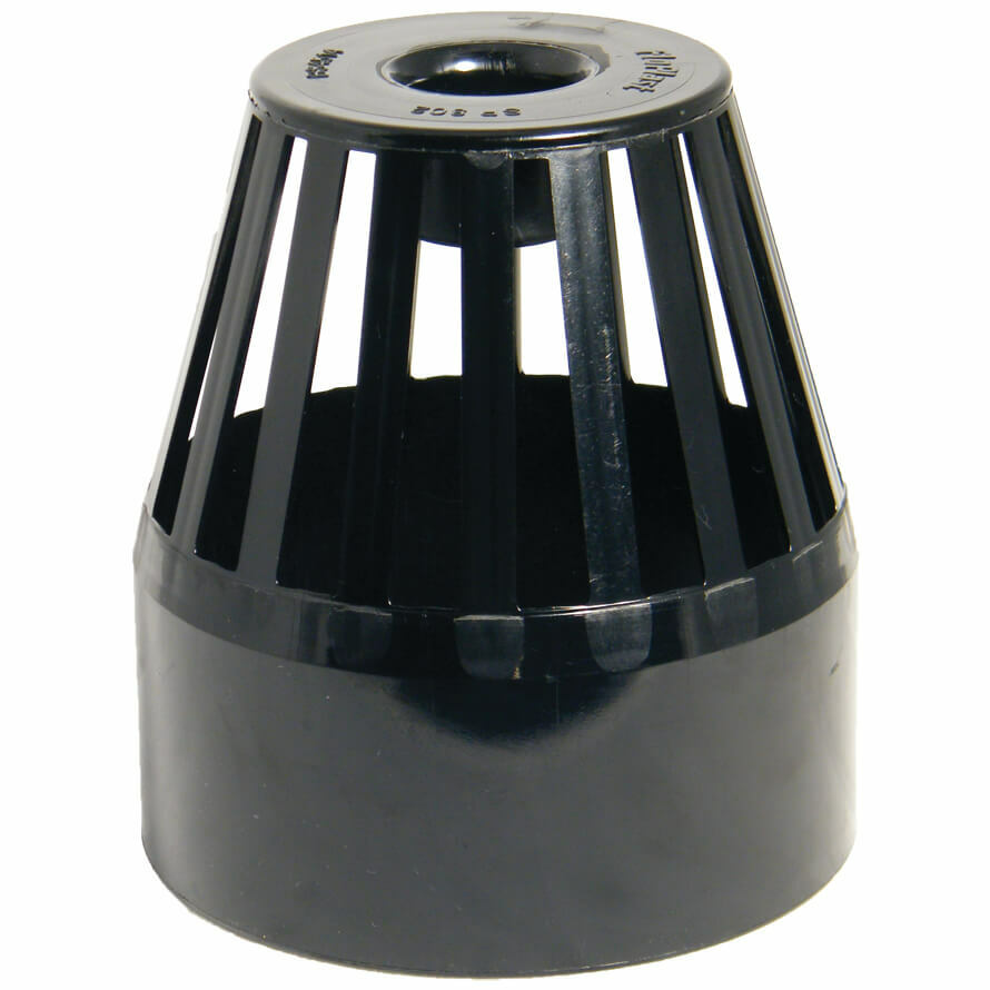 Underground Solvent Soil & Vent Extract Vent Terminal 110mm 4″ SV42B