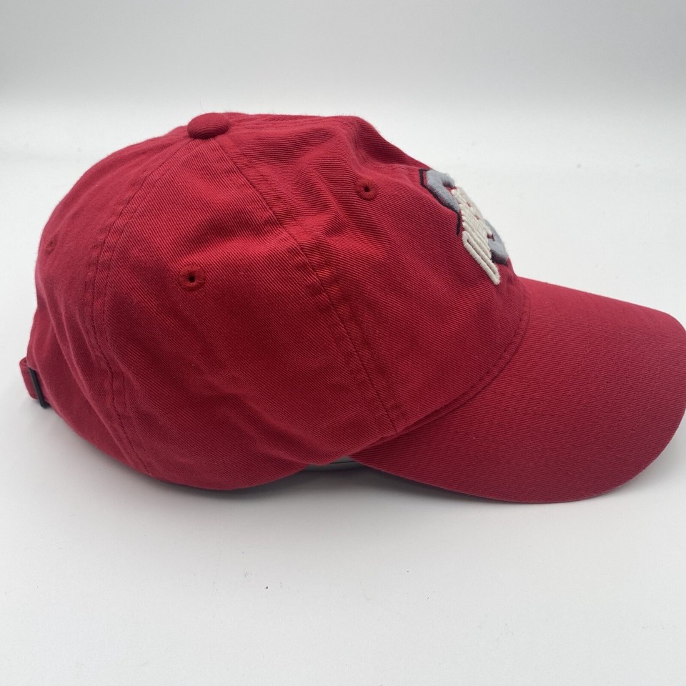 Ohio State Buckeyes Zephyrs Baseball Cap Red Adjustable One Size Clean