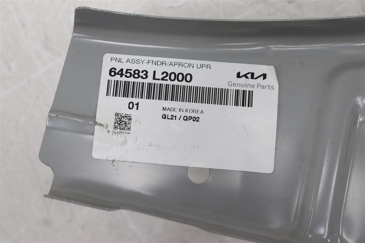 LeeKAORI☆ NEW OEM Front Right Fender Apron Panel 64583L2000 for Kia K5 2021