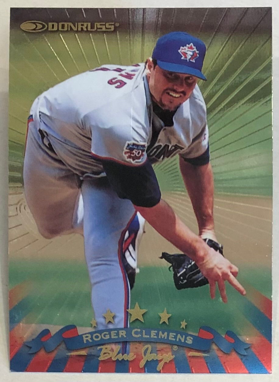 1998 Donruss Collections Donruss - Roger Clemens - #23 - Blue Jays - NrMt+