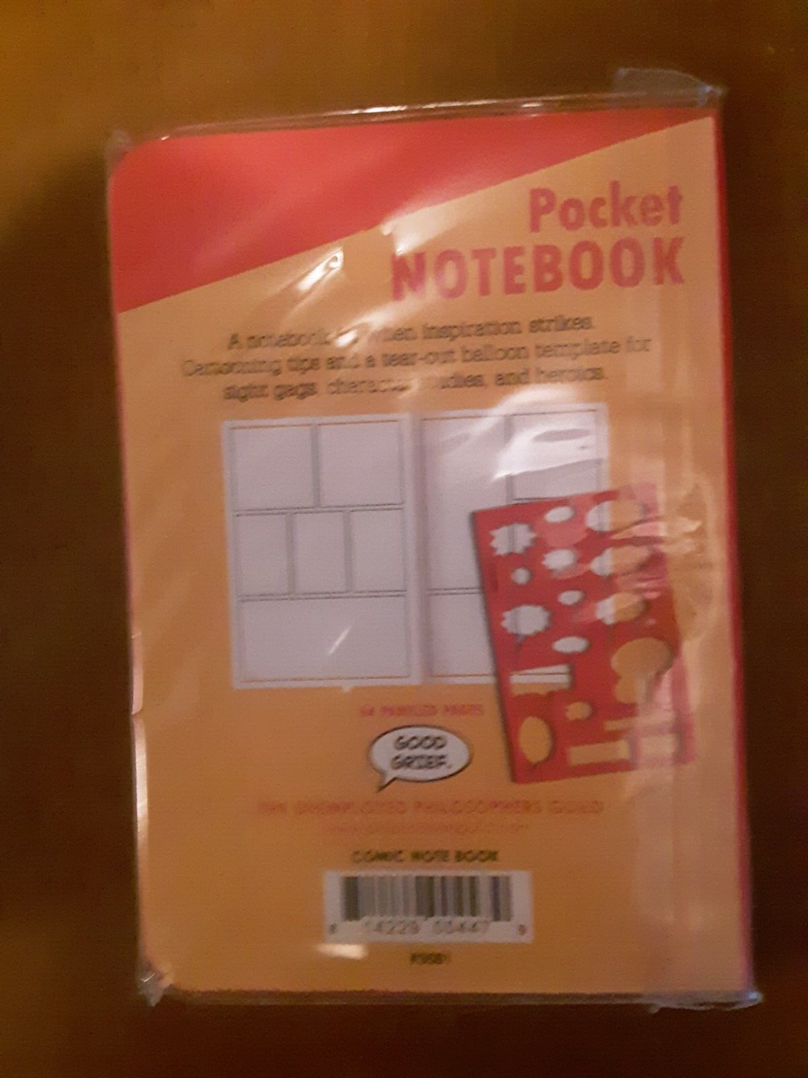プレイステーション2 Comic Note Book Compact Size 64 Paneled Blank Pages NEW Loot Crate