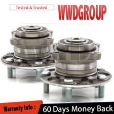 Pair Rear Wheel Hub And Bearings For 2009-14 Acura Tsx 2008-12 Honda Accord Pair Rear Wheel Hub And Bearings For 2009-14 Acura Tsx 2008-12 Honda Accord
