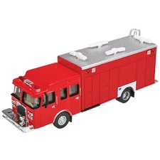 NEW Walthers Hazardous Materials Fire Truck Red HO Scale FREE US SHIP