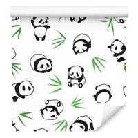 10M Vlies Tapeten Rollen Kinderzimmer Tiere Pandas Pflanzen BläTter Natur Xxl 34