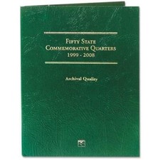 Littleton Coin Folder State Quarters 1999-2008 LCF3 Commemorative Date Set Album