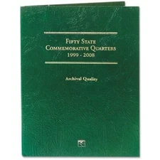 Littleton Coin Folder State Quarters 1999-2008 LCF3 Commemorative Date Set Album