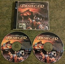 Besieger - rare retro PC game - both discs