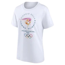 NEW - M.Cortina 2026 Olympics Torch Logo Graphic